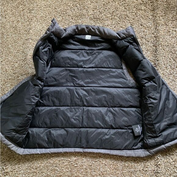Men’s 32 Degrees Gray Quilted Vest Full Zip Size Large - Picture 3 of 9